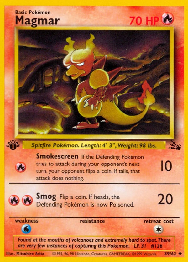 Magmar – Uncommon – Fossil