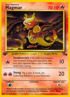 Magmar – Uncommon – Fossil