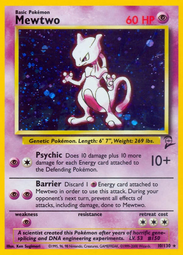 Mewtwo – Base Set 2
