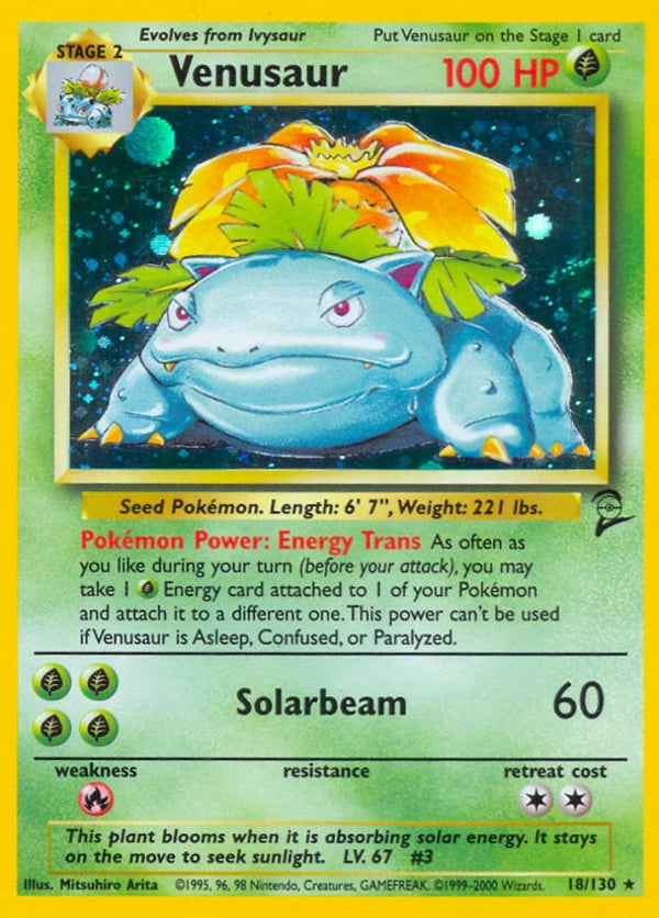 Venusaur – Base Set 2