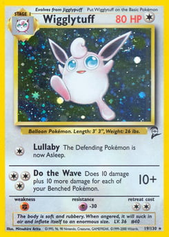 Wigglytuff – Rare Holo – Base Set 2