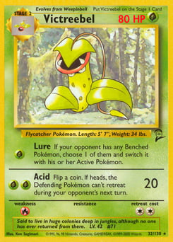 Victreebel – Rare – Base Set 2