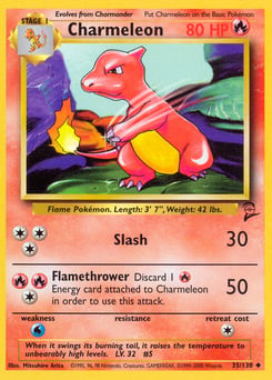 Charmeleon – Uncommon – Base Set 2
