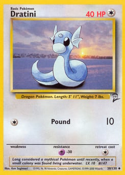 Dratini – Uncommon – Base Set 2