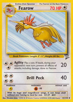 Fearow – Uncommon – Base Set 2