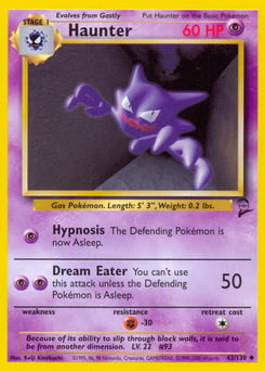 Haunter – Uncommon – Base Set 2