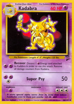 Kadabra – Uncommon – Base Set 2
