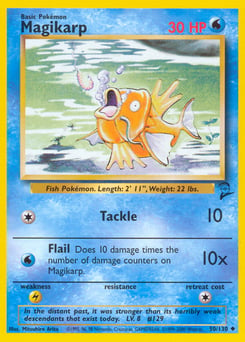 Magikarp – Uncommon – Base Set 2