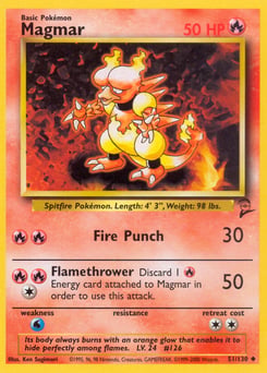 Magmar – Uncommon – Base Set 2