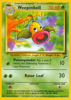 Weepinbell – Uncommon – Base Set 2
