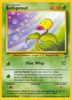 Bellsprout – Common – Base Set 2