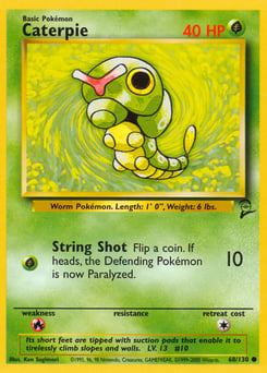 Caterpie – Common – Base Set 2