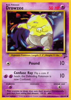 Drowzee – Common – Base Set 2