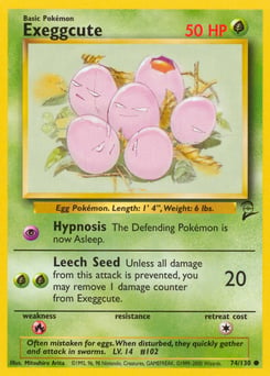 Exeggcute – Common – Base Set 2