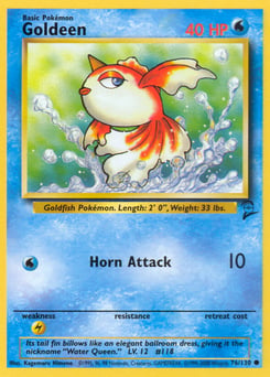 Goldeen – Common – Base Set 2