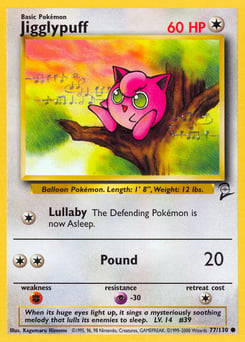 Jigglypuff – Common – Base Set 2
