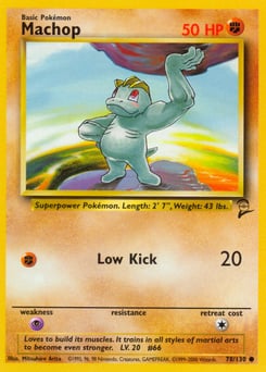 Machop – Common – Base Set 2