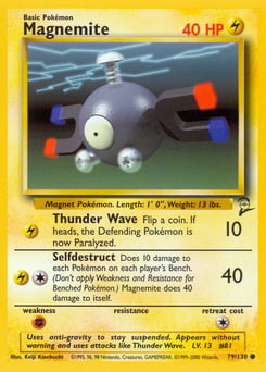 Magnemite – Common – Base Set 2