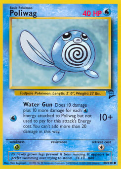 Poliwag – Common – Base Set 2