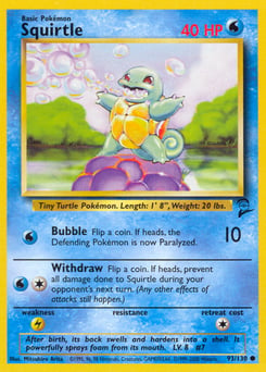 Squirtle – Common – Base Set 2