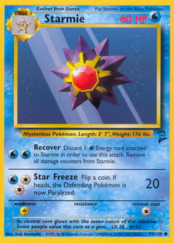 Starmie – Common – Base Set 2
