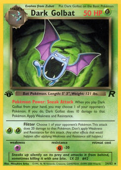 Dark Golbat – Rare – Team Rocket