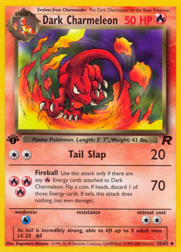 Dark Charmeleon – Uncommon – Team Rocket