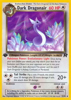 Dark Dragonair – Uncommon – Team Rocket
