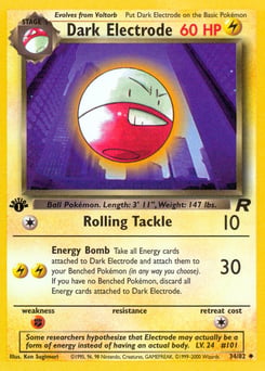 Dark Electrode – Uncommon – Team Rocket