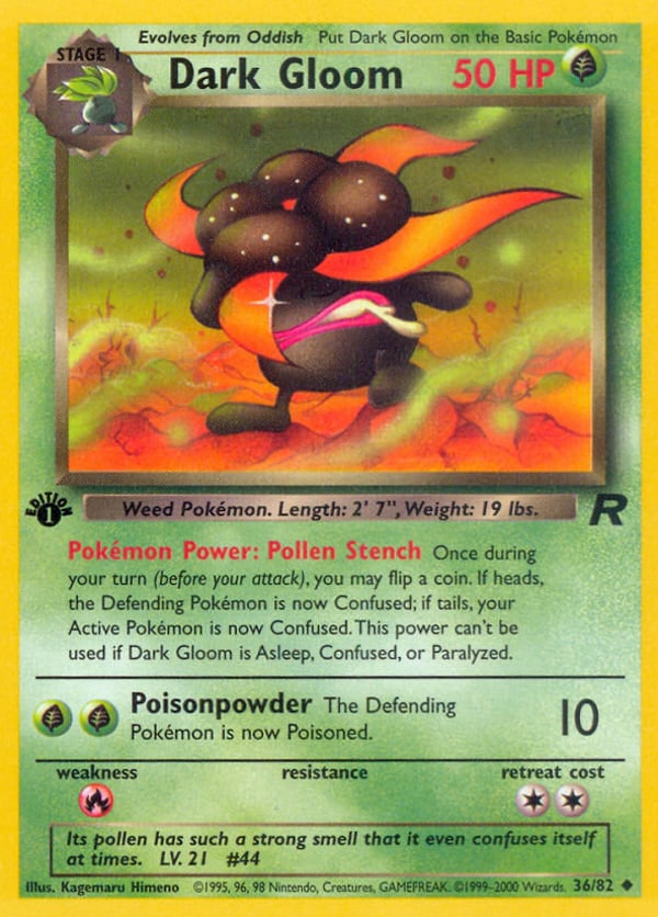 Dark Gloom – Uncommon – Team Rocket
