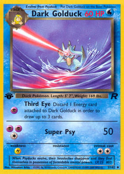 Dark Golduck – Uncommon – Team Rocket