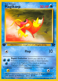 Magikarp – Uncommon – Team Rocket