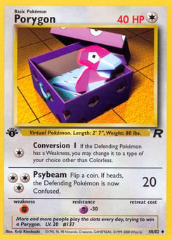 Porygon – Uncommon – Team Rocket