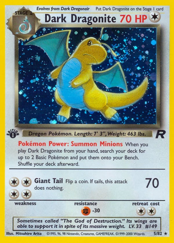 Dark Dragonite – Team Rocket