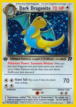 Dark Dragonite – Rare Holo