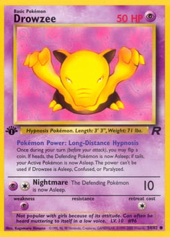 Drowzee – Common – Team Rocket