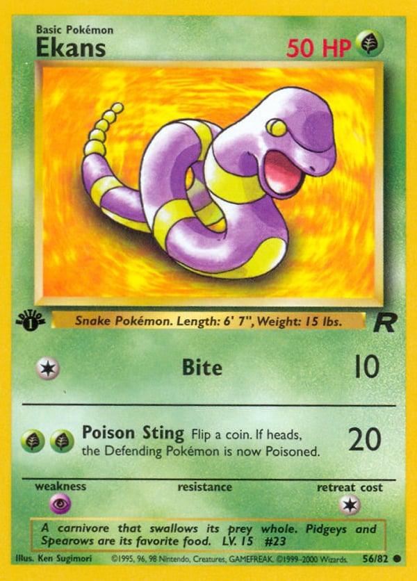 Ekans – Team Rocket