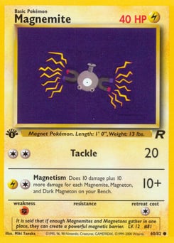 Magnemite – Common – Team Rocket