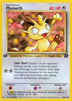 Meowth – Common – Team Rocket
