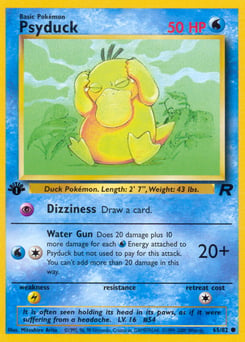 Psyduck – Common – Team Rocket