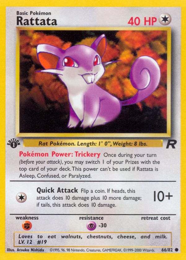 Rattata – Common – Team Rocket