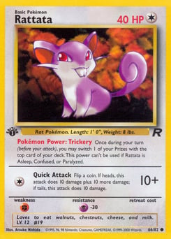 Rattata – Common – Team Rocket