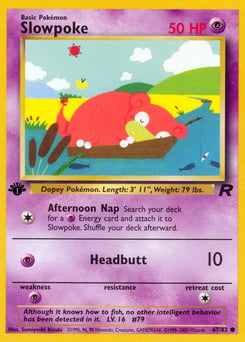 Slowpoke – Common – Team Rocket