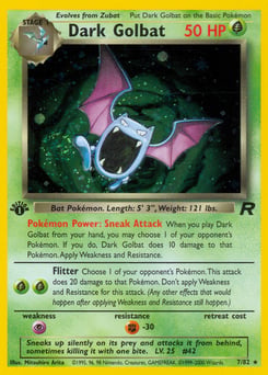 Dark Golbat – Rare Holo – Team Rocket