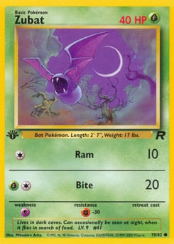 Zubat – Common – Team Rocket