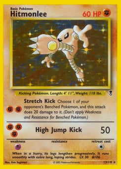 Hitmonlee – Rare Holo