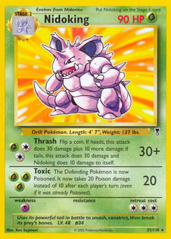 Nidoking – Rare