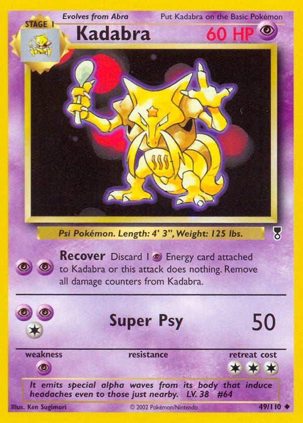 Kadabra – Uncommon – Legendary Collection