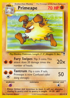 Primeape – Uncommon – Legendary Collection
