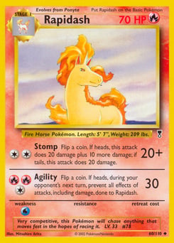 Rapidash – Uncommon – Legendary Collection